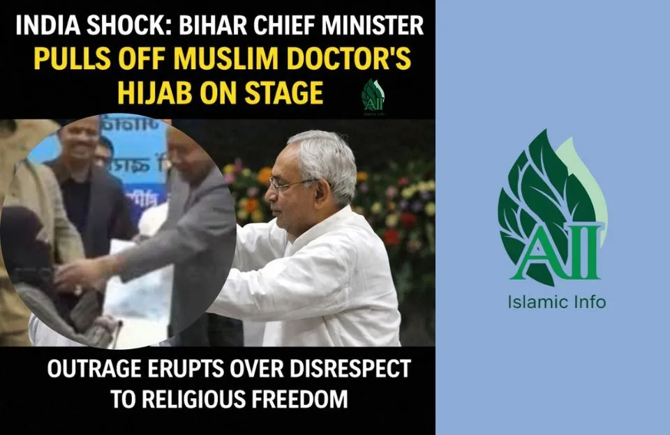 Bihar Chief Minister Criticised for Removing Muslim Doctor’s Hijab at Public Ceremony